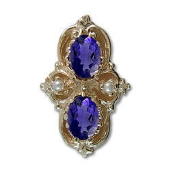 rk203 Iolite Bracelet Slide 